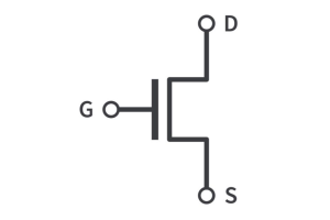 Símbolos de circuito FET (transistor de efecto de campo)