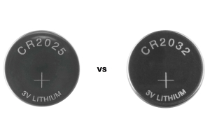 CR2025 vs.Batería CR2032