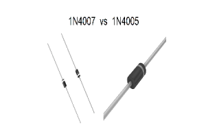 1N4005 vs 1N4007: una comparación de diodos