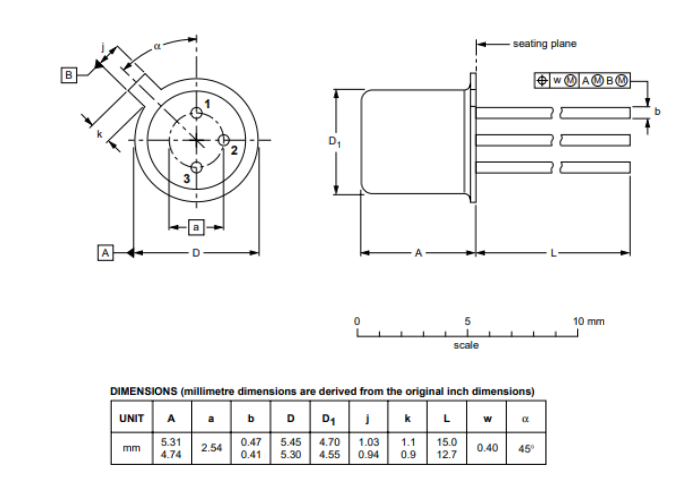 2N2222 Package