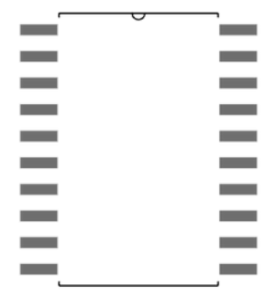 74HC244 PCB Footprint