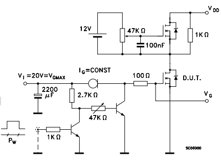 Gate Charge test Circuit